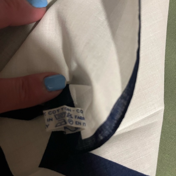 Le Dix Balenciaga handkerchief, cotton 100%, new - Picture 5 of 6